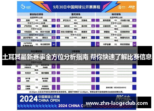 土耳其最新赛事全方位分析指南 帮你快速了解比赛信息